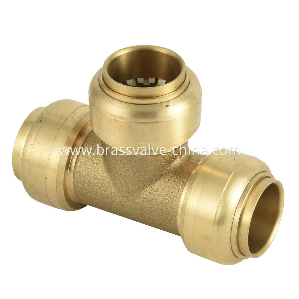 Nsf Low Lead Brass Push Fit Coupling